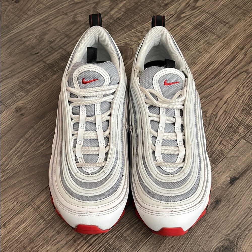Youth Nike Air Max 97 White bullet